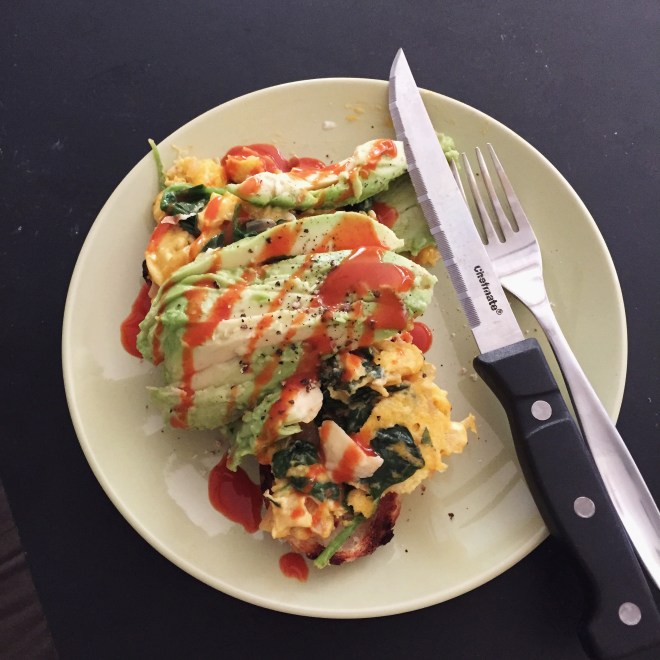 See, I will literally put hot sauce on anything.